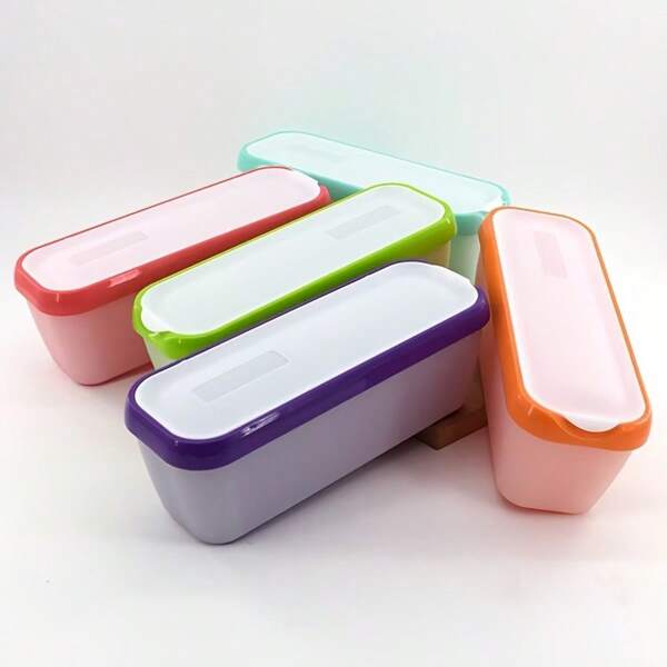 Set de 3 recipientes multiusos para helado