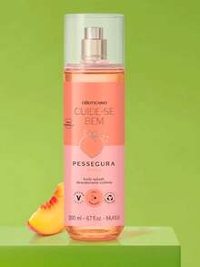 O Boticário Pessegura Take Care Of Yourself Deodorant Cologne Body Splash 200ml - 玫瑰金 - 查看 2
