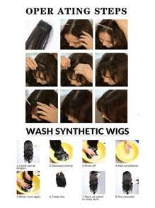 假隐形合成空气刘海发夹接发前刘海发片空气刘海纤维优质发型配件