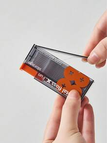 Automatyczny dozownik wykałaczek z szybkim otwieraniem, wysokiej jakości przenośny pojemnik na nić dentystyczną, prostokątne pudełko do przechowywania wykałaczek do domu lub biura - Wielokolorowe - Zobacz 5