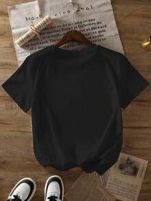 Kentucky Wildcats Short Sleeve Crew Neck Casual Top For Summer & Spring, Women's T-Shirt - Black - View 2