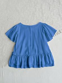 Women Blouses & Shirts - 藍色 - 查看 4