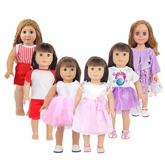 1 st 18-tums reborn babydockkläder, rosa och lila tyllkjol, röd väst och kort ärm, rosett, sjöjungfru, randiga modeller, trendig och söt sommardockoutfit, barnleksakstillbehör, födelsedagspresent, högtidsfest