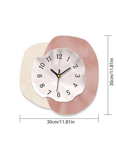 1PC able Geometric Wand Clock, Silent Non Ticking Home ation Moderne Living Room Klok Battery Powered, Bedroom, Dining Room, Kitchen, Farmho Office Quartz Clocks view 3