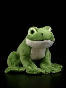 14厘米/5.51英寸可爱蹲蛙毛绒玩具舒适柔软青蛙填充动物毛绒玩具儿童生日派对家居女孩房间装饰创意礼物