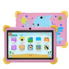 4GB RAM + 64GB ROM / Tableta de 7 pulgadas / Quad-Core 1.3GHz / Android 13 MTK8321 / Pantalla IPS HD 1280x800 / Cámara 2MP + 5MP / Batería grande de 4000mAh / Compatible con WiFi, control parental, educación y juegos