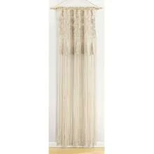 LUSH DECOR Boho Macrame Tassel Cotton Window Curtain/RoomDivider/WeddingBackdrop/WallDecor Neutral Single 40X84 Halloween-Fall Decor-Room Decor - 中性的 - 查看 7