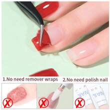 AWStorG AWStorG 15ML Easy Peel Off Base Coat Gel Long Wear Tempered No Need Remover Water Gel Soak Off Nail Gel Polish Enamel Varnish