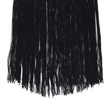 Vestido de mujer con un hombro, cuello diagonal, flecos, verano, calado, con flecos, para vacaciones, cumpleaños, graduación, fiesta de noche