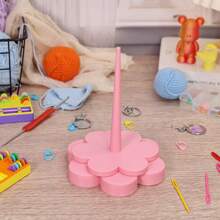 Dual Yarn Spinners Knitting Rotary Plastic Tools, Detachable Yarn Holders, Double Vertical Spinning Stand, Textile Wool Agri Flower Knitting Rotary Hand Knitting Tool 3D Printed