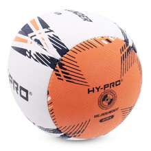 Hy-Pro Size 4 Solo Rebound Rugby Ball - White - View 3