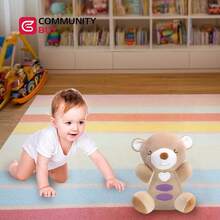 Kids Plush Interactive Toy Figures - Beige - View 8