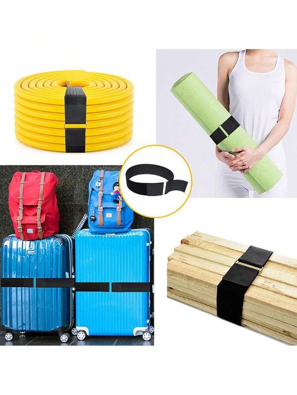Hook And Loop Integrated Buckle Magic Tape With Reverse Buckle Strap