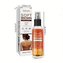 Spray bronceador sin sol marrón suave, marrón medio suave, apto para el cuidado diario de la piel, baja sensibilidad. - 1 pieza - Ver 4
