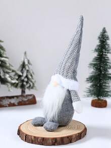 1pc Short Leg Faceless Gnome Christmas Ornaments(White/Pink/Grey),Christmas Home Room Dining Table Decoration,Christmas Tree Decoration Pendant,Home Decoration, Festive Party Decoration,Merry Christmas,Xmas Gift,Holiday Party Favors,Christmas Decoration,Christmas Party Supplies,Xmas Decor, New Year 2026 Gift