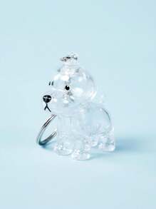 PETSIN 1 件宠物品种设计宠物毛发存储钥匙扣，狗品种钥匙扣纪念品，多功能宠物纪念吊坠，毛发存储袋，宠物毛发存储和保护纪念品，纪念心爱宠物的理想选择，宠物配饰，独特的个性化宠物配饰