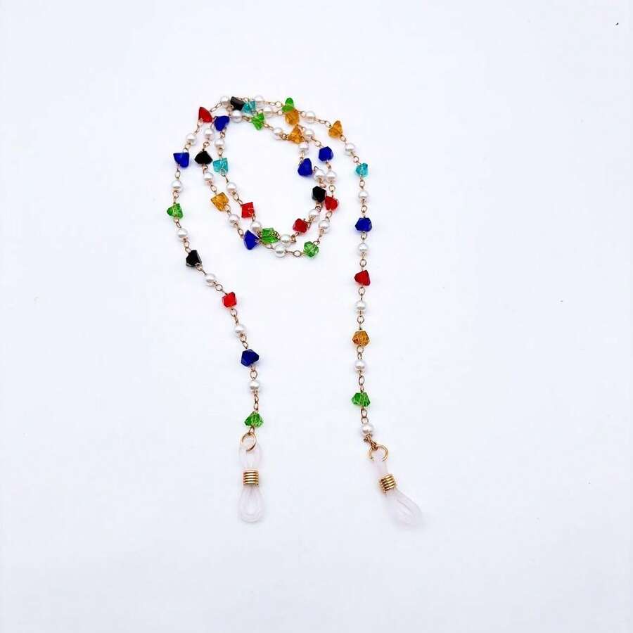 Delicate Colorful Eyeglass Cord Safety Chain Fashion/New - Colorido-2 - View 1