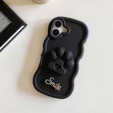 (带挂绳) 可爱猫爪和马卡龙手机壳 + 腕带，适用于 17 Pro Max/16 Pro Max/15 Pro Max/14 Pro Max/13 Pro Max/12 Pro Max/11 Pro Max/XS Max/7/8 Plus、OPPO、VIVO、Honor、Transsion 防水防震防摔防刮 - 黑色 - 查看 2