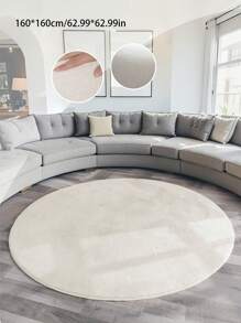 1 pieza Alfombra de terciopelo suave con diseño de helado de crema, ideal para dormitorio/sala de estar, con suavidad y comodidad como una nube, diseño minimalista europeo, versátil para el hogar, dormitorio, sala de estar, balcón, oficina, sala de relajación y talla grande, para renovación primaveral, adecuada para el Día del Padre, Día de la Madre, Día del Trabajo, decoración del hogar de Pascua, nueva colección de primavera