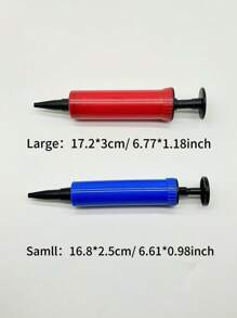 1pc/3pcs-Balloon Air Pump, Portable Handheld Air Blower, Manual Balloon Inflator Pump For Birthday Party,Halloween,Christmas,Celebration, Wedding, Mother's Day Graduation (Random Color)