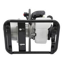 CNCEST Commercial Gasoline Engine Water Pump 4 Stroke 38CC 1 Inch Inlet Portable Gas-Powered Water Transfer Pump Air-Cooling Water Pump For Flood Gardening Irrigation - Silver & Red & Black - View 9
