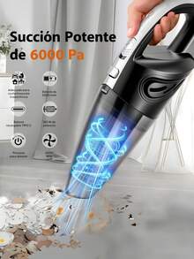 Cordless Handheld Vacuum Cleaner For Car And Home - 黑色 - 查看 2