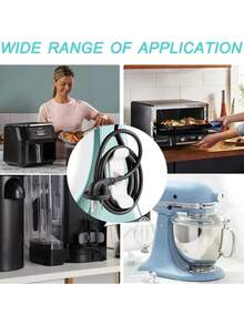 2/4pcs Durable TPR Stick-On Kitchen Appliance Cord Organizers | Neat And Tidy Wire Management For Mixers, Coffee Makers, Air Fryers | Kitchen Accessories Organizer