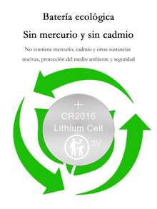 30 Pzs CR2032 CR2016  CR2025,Pilas de botón,batería de botón 3V batería de litio para reloj calculadora de juguete Control remoto de coche botón pila de moneda, para uso doméstico. - CR2016 - Ver 2