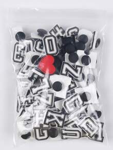 39/78 Stücke Buchstaben Buchstaben Herz Serie Schuh Dekor für Clogs Sandalen, PVC Schuh Dekorationen Accessoires für Weihnachten, Geburtstag, Party, Geschenk Schuh Pins für Jugendliche Männer Frauen und Erwachsene - Verschiedenfarbig - Übersicht 13