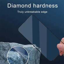 3 片高清钢化玻璃兼容 POCO F4 GT 12T Pro Note 12 Pro Pro Max 玻璃保护膜屏幕保护必需品，适用于日常防护、办公室、家用手机屏幕保护膜手机配件防水防震防摔防摔防刮防指纹全覆盖 - 彩色 - 查看 2