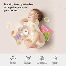 Kids Plush Interactive Toy Figures - Beige - View 4