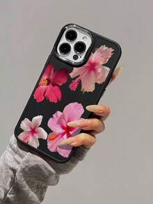 1 件复古花卉图案柔软硅胶手机壳，防刮，适用于苹果等手机，防水防震防摔