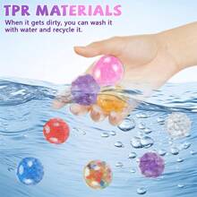 2/5/10/20/30/72pcs Stress Balls, Squish Squeeze Balls Bulk, Small Sensory Balls, Squeeze Fidget Balls, Stress Relief For Adults , Classroom Prizes, Party Favors, Birthday Gift, Goodie Bag Stuffers , Random Styles And Colours