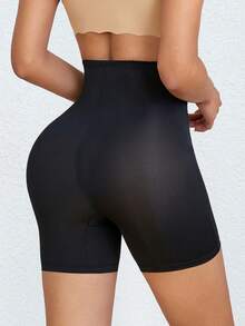 High Waist Slimming Briefs For Women, Tummy Control Shapewear Shorts Black Spring - Black - View 6