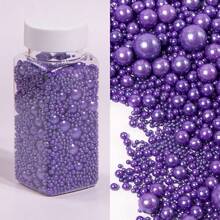 95g/3.35oz Cake Decorating Sprinkles, Mixed Pearl Set, High-Quality Baking Decoration Products, Suitable For DIY Handmade Dessert Decoration, Such As Birthday Cakes, Cupcakes, Donuts, Lollipops, Etc. Ideal For Birthday Parties, Wedding Receptions And Party Decorations. - Multicolor - View 13