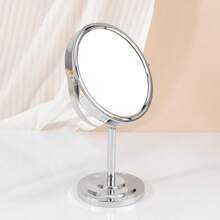 1pc Round Mirror Paper Box Packed, Stainless Steel Desktop Makeup Mirror Decoration, Flipable Mirror Tabletop Double-Sided HD Vanity Mirror, Packaging In Paper Box,Makeup,Cheap,Room Decor,Vanity,Travel,Bedroom,Makeup Accessories,Mirror,Vanity Mirror,Cheap,Stocking Stuffers,Makeup,Makeup Tools,Cheap Stuff,Gifts,Gifts For Women,Christmas Gifts - Multicolor - View 20