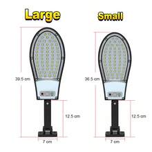 80000LM Luz solar LED súper potente para exteriores de 300W/200W, lámpara de pared solar con 3 modos, sensor de movimiento y iluminación de para calles