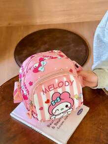 Sanrio 1 PC Sanrio Hello Kitty Kuromi Children'S Bag Cute Cartoon Girl Coin Purse Can Hold Mobile Phone Little Girl Fashionable Outing Shoulder Messenger Bag