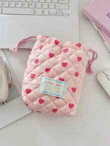 1pc Cute Quilted Camera Bag, CCD Storage Bag, Camera Bag, Soft Material, Anti-Drop & Dust-Proof, Compact Camera Pouch Suitable For Black Card Camera Storage, Minimalist & Portable, Anti-Drop & Scratch-Resistant, Multipurpose, Outdoor Use, Camera Accessory, Travel Essential, Cruise Essential, Dorm Essential, Birthday Gift, Bridesmaid Gift, Mother's Gift, Teacher's Gift, Back To School Gift, Plaid Charger Protective Case, Power Bank, Phone Charger, Digital Camera Accessory - Multicolor - View 17
