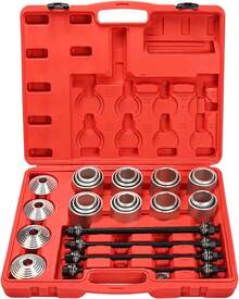 28pcs Press And Pull Sleeve Kit Bushes Bushing Bearings Seals Removal Installation Tool Bushes Bearings Seals Removal Install Tool