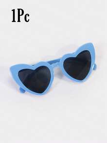 1-10个心形相框装饰照片眼镜，时尚优雅，男女通用，适合外出、运动、派对、新年庆祝活动 - 彩色 - 查看 20