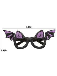 Halloween Pumpkin Glasses, Children & Adults Spooky Party Decor, Photo Prop Funny Glasses Frame, Party Mask, Halloween Glasses - Multicolor - View 10