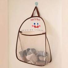 1/3/5个装悬挂式网袋，衣物/袜子收纳袋，壁挂式家用悬挂网袋 - 彩色 - 查看 5