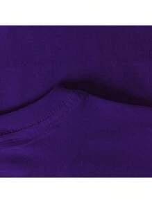 Journey And Landscape Art T-Shirt | Casual, Inspiring And Comfortable - Purple - View 5