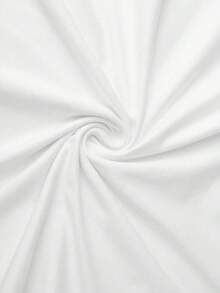 可爱卡通小狗印花宽松长袖T恤，插肩袖圆领休闲秋冬上衣 - 黑與白 - 查看 6