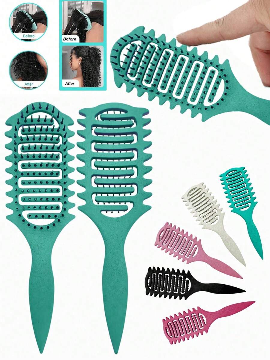 Lược tạo kiểu tóc xoăn, Lược tạo kiểu tóc lông lợn rừng 2025, Lược chải tóc xoăn, Lược tạo kiểu tóc xoăn, Tạo kiểu & định hình tóc xoăn cho phụ nữ, Lược chải tóc, Lược, Dụng cụ làm tóc, Sản phẩm và phụ kiện tóc cho tiệm cắt tóc Đồ dùng làm đẹp khi đi du lịch