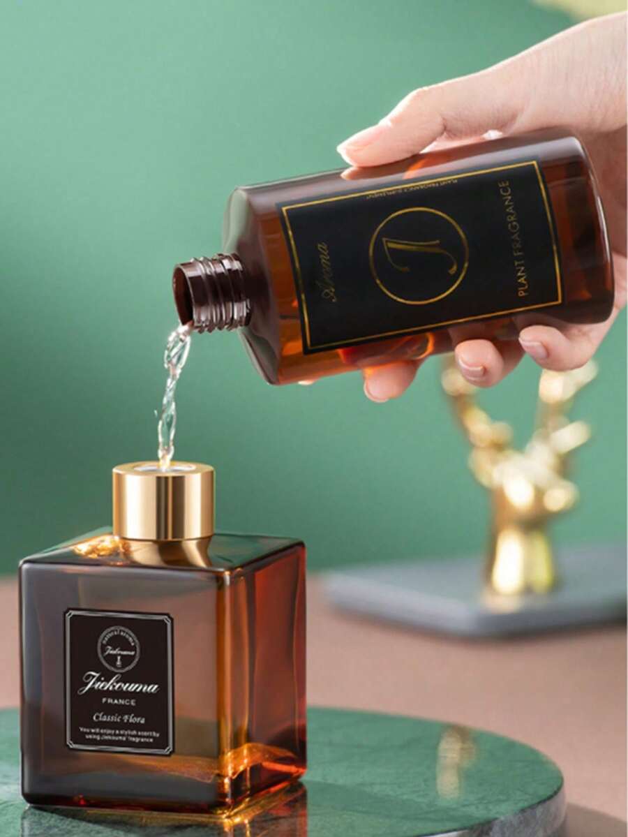 1.8"*5.5" Hotel Grade Flameless Fragrance Oil Rattan Sticks, Long-Lasting Aroma - Suitable For Home, Bedroom, Hall, Bathroom And Various Occasions. Elegant Bedroom Decor, Home Decor, Warm And Romantic. Valentine's Day Deodorizer, Home Air Freshener, Aromatherapy, Car Fragrance Diffuser, Lasting Scent, Car Accessories, Fragrance Diffuser, Aromatherapy Diffuser, Home Fragrance, House Freshener