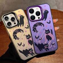 Magic Kitty Cat Anti-Slip Scratch-Resistant Matte Acrylic Phone Case For Xiaomi Redmi Note 9 9A 9A 9C ... E22 E40 G14 G20 G22 G24 G30 G34 G52 G54 G60 G84 - J1-BRLXLIMD59J1 - 查看 2