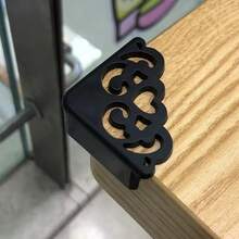 4pcs Silicone Corner Guards With Elegant Hollow Flower Design -, Stylish Table Edge Protectors For Safety And Decor - White - View 6