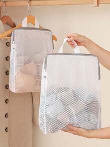 1 pieza, Organizador colgante para bolsos y carteras con 6/8 bolsillos, estantería colgante transparente para almacenar y organizar carteras, bolsos, ropa, pantalones, zapatos, faldas y decoración del dormitorio.